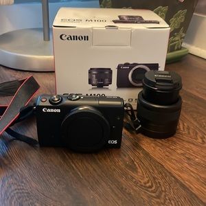 Canon EOS M100 Mirrorless Digital Canera with 15-45mm lens 📷